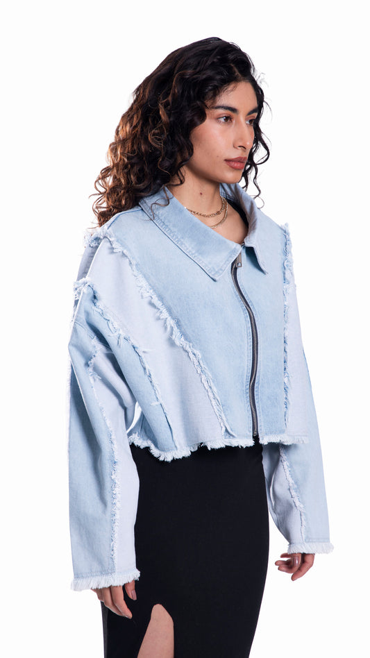 Hikari Cropped Fit Hielo