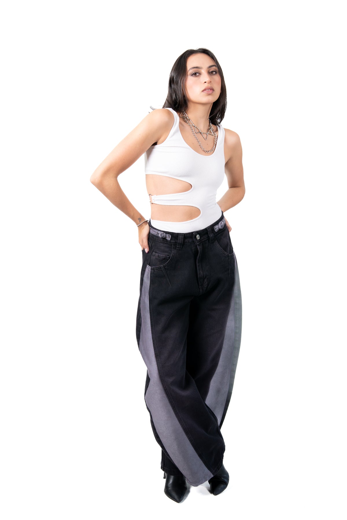 Ultra Baggy Reika Platinado
