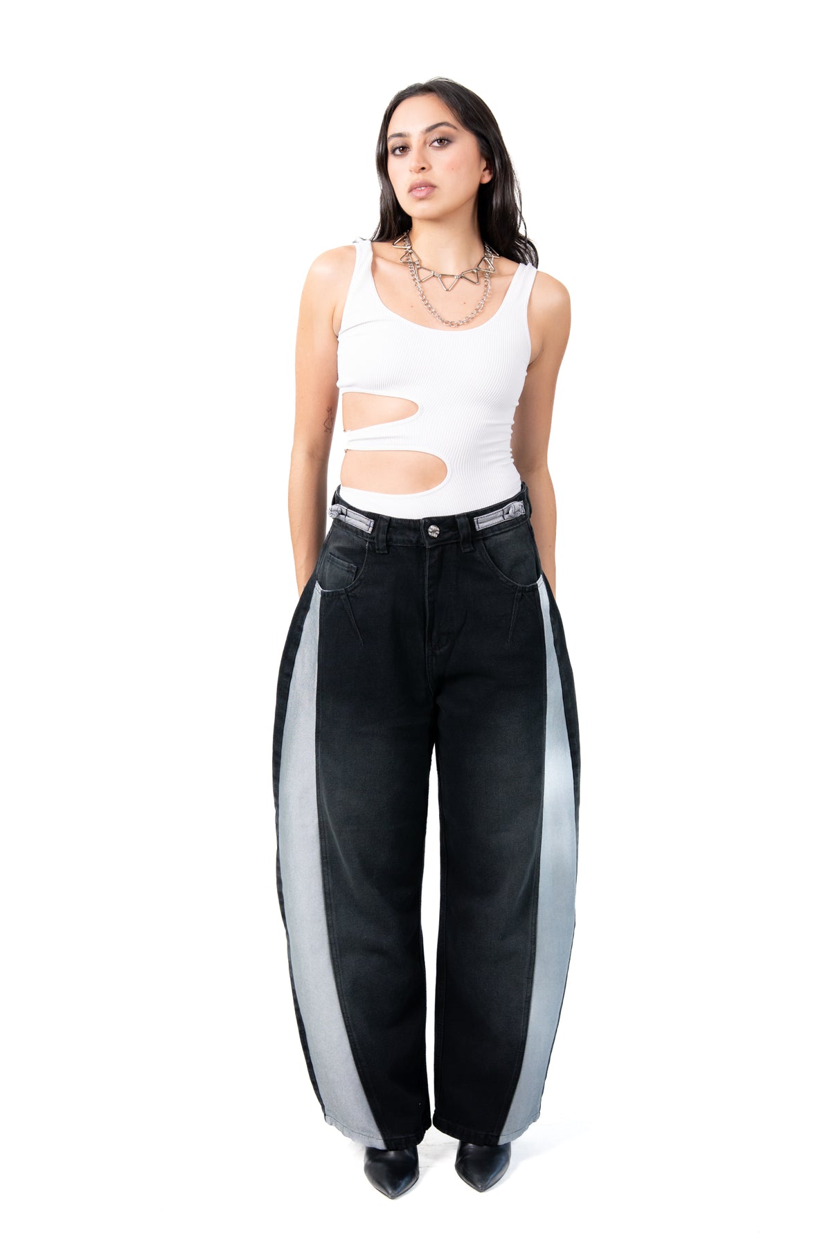 Ultra Baggy Reika Platinado
