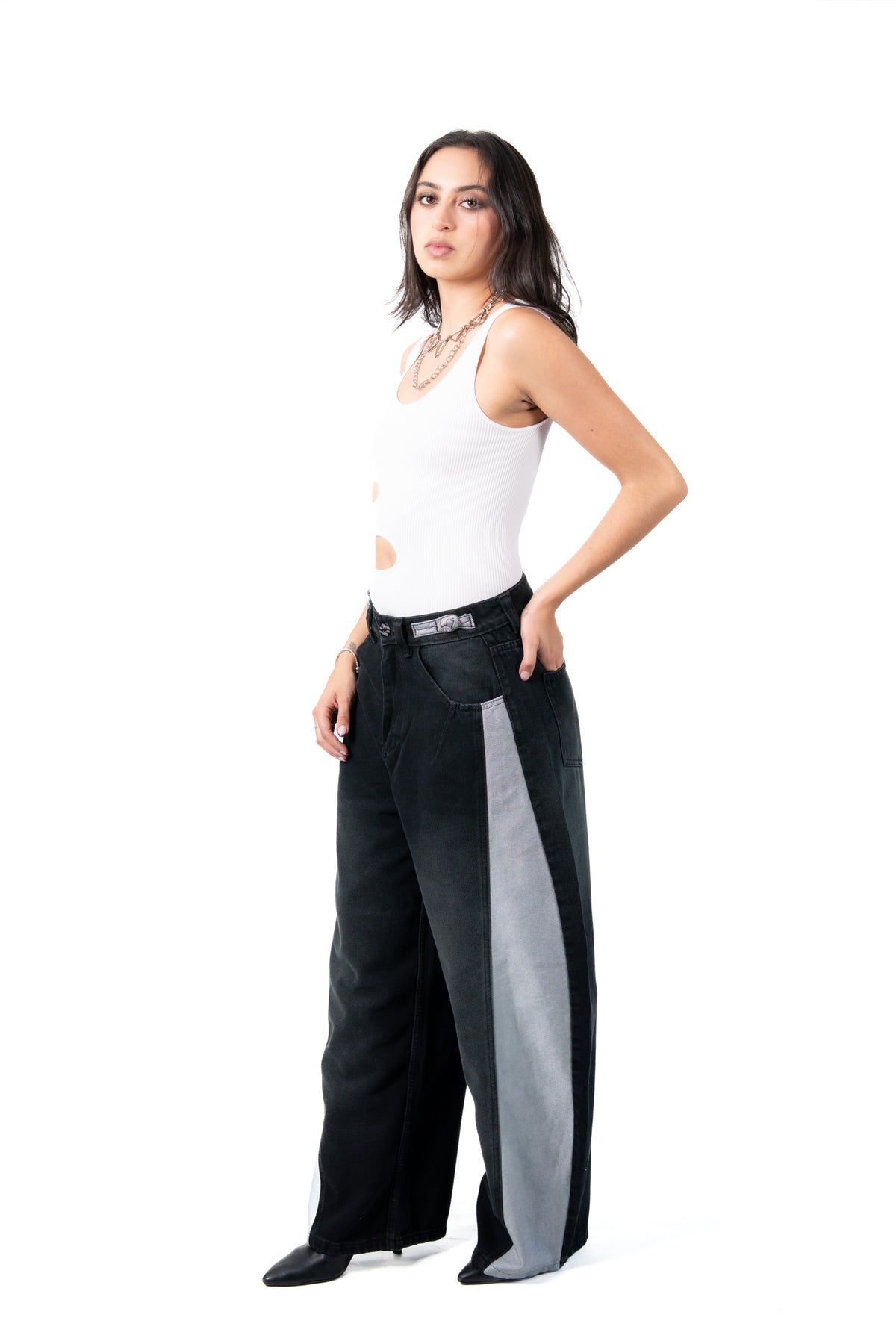 Ultra Baggy Reika Platinado