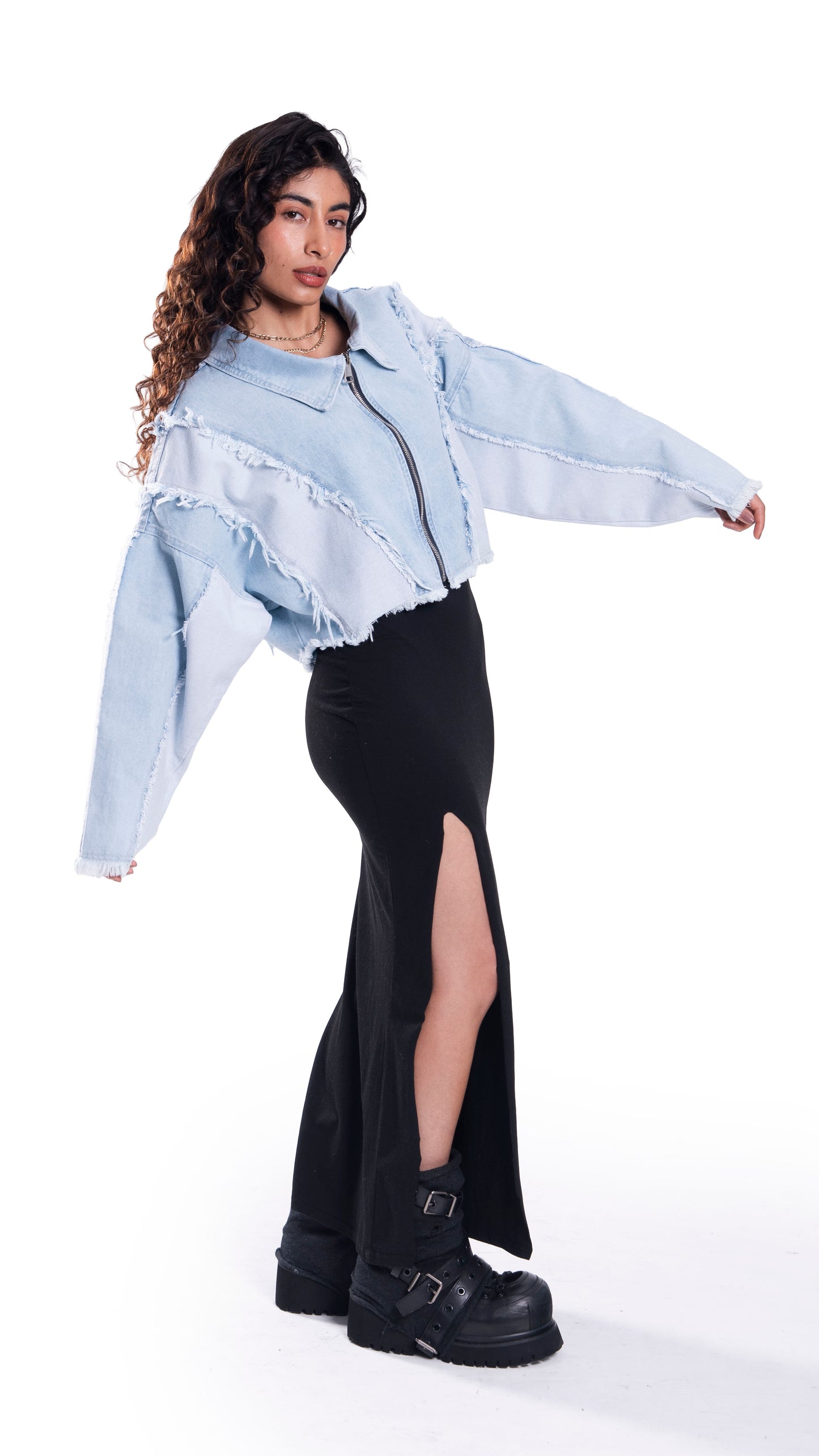 Hikari Cropped Fit Hielo