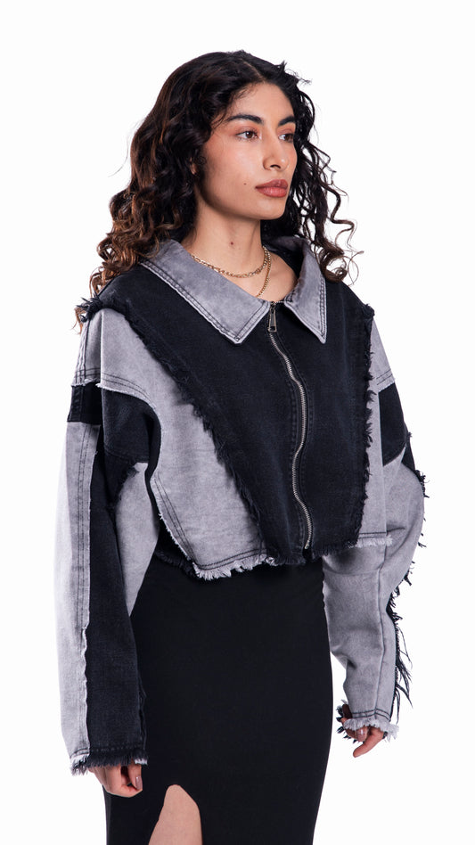 Hikari Cropped Fit Gris